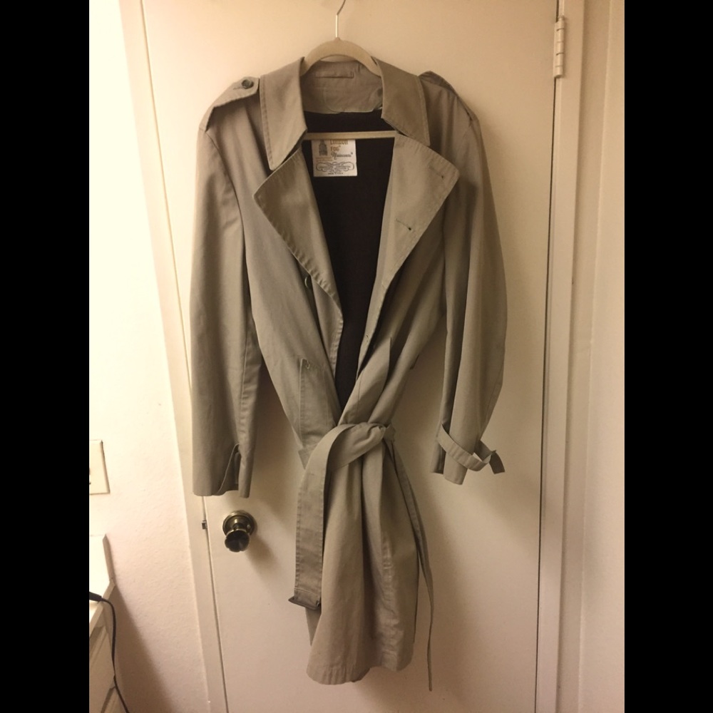 London Fog Trench Coat